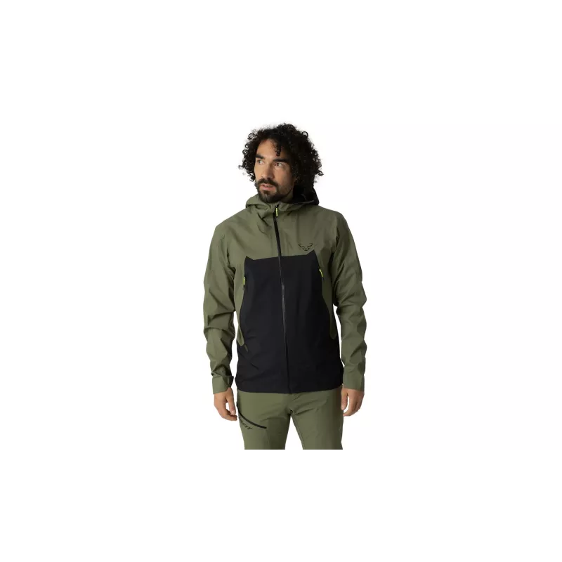 SALEWA Dynafit Transalper 3L takki - Military Green, koko XL
