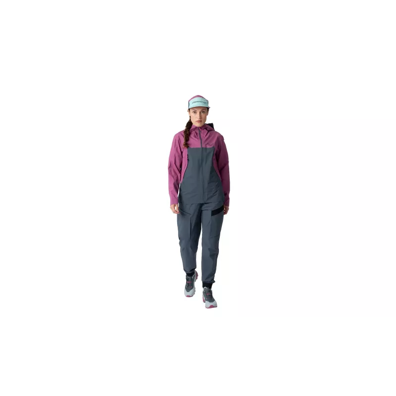 SALEWA naisten Dynafit Transalper 3L takki - Magenta, koko XS