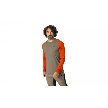 SALEWA pitkähihainen Dynafit Transalper L/S Tee - Fallen Rock koko M