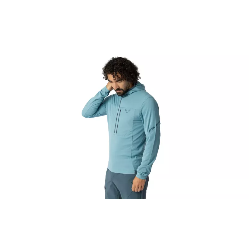 Dynafit Traverse Thermal 1/2 Zip collegepaita, savunsininen, L