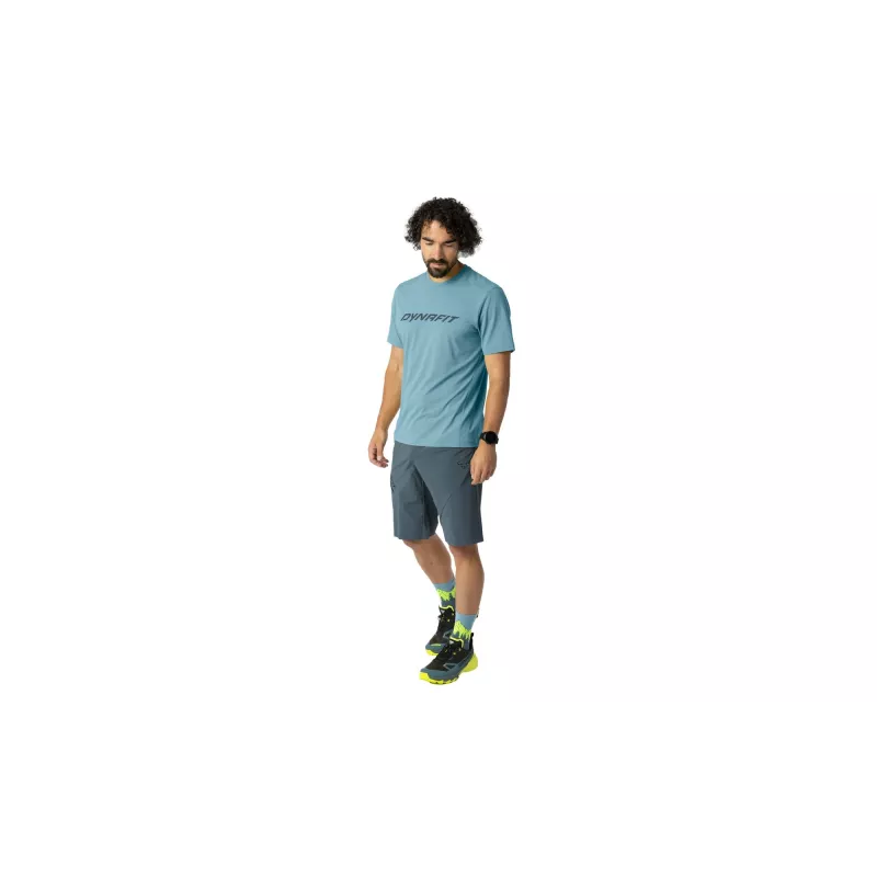 SALEWA Dynafit Traverse T-paita - Smoke Blue, koko XL