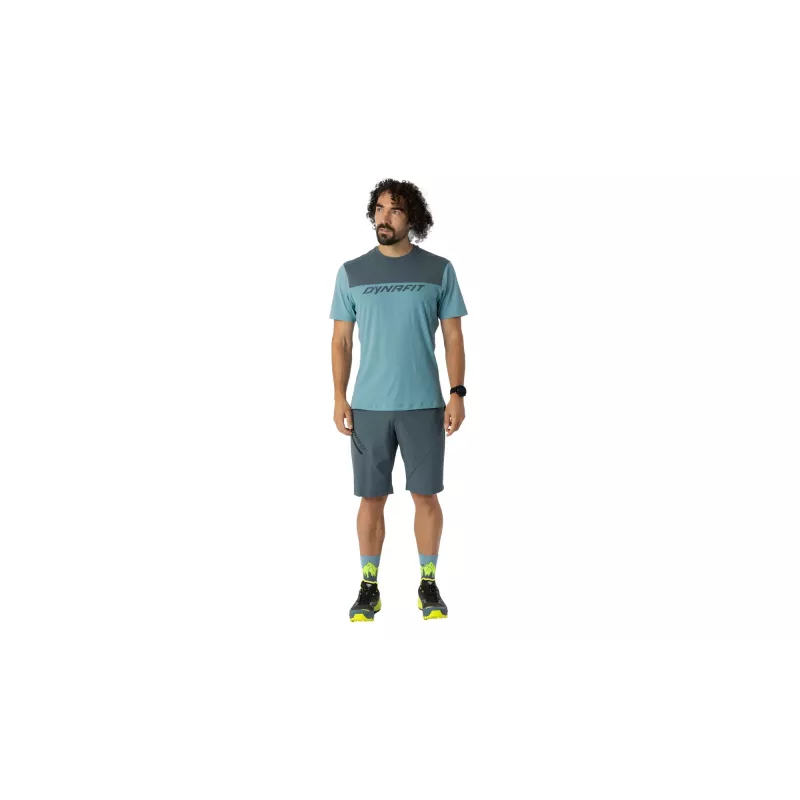 SALEWA Traverse Light T-paita Smoke Blue L