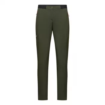 Salewa Pedroc 5 Dst Pant naisten softshellhousut - Dark Olive, koko M
