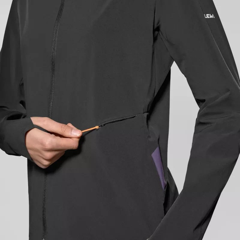 Salewa Pedroc Dst Light Jacket naisten softshell - Black Out, koko M