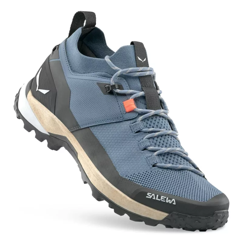 Salewa Puez 2 Knit Ptx miesten vaelluskengät - Java Blue/Black, EU 42,5