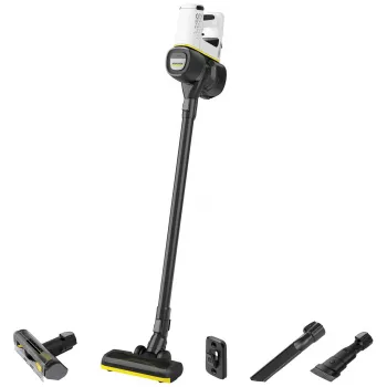 Kärcher VC 4 Cordless myHome Pet 2-in-1 varsi-imuri, pussiton, musta/valkoinen, 0,65 L