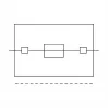 WAGO 2004-911 sulaketulppa vetolenkillä 5 x 20 mm G-sulakkeille