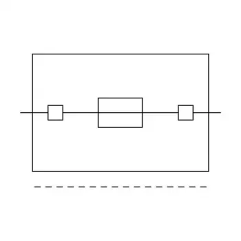WAGO 2004-911 sulaketulppa vetolenkillä 5 x 20 mm G-sulakkeille