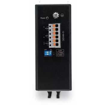 WAGO 852-1106 Industrial hallitsematon Gigabit Ethernet -kytkin, 8-porttia, 10/100/1000 Mbps, DIN-kiskoasennus