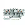 WAGO läpivientiliitin 4-johdin push-in 2,5 mm² harmaa