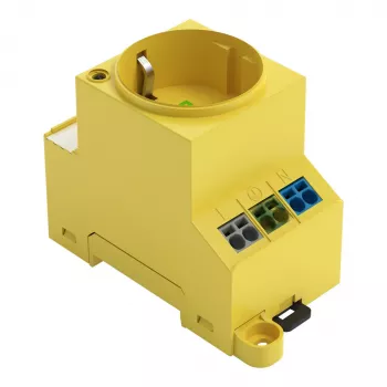 WAGO keskusjakokaapin pistorasia 709-582 keltainen 1 kpl