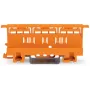 WAGO 221-510 asennussovitin 221-sarjalle - 6 mm² DIN-kisko TS 35:lle
