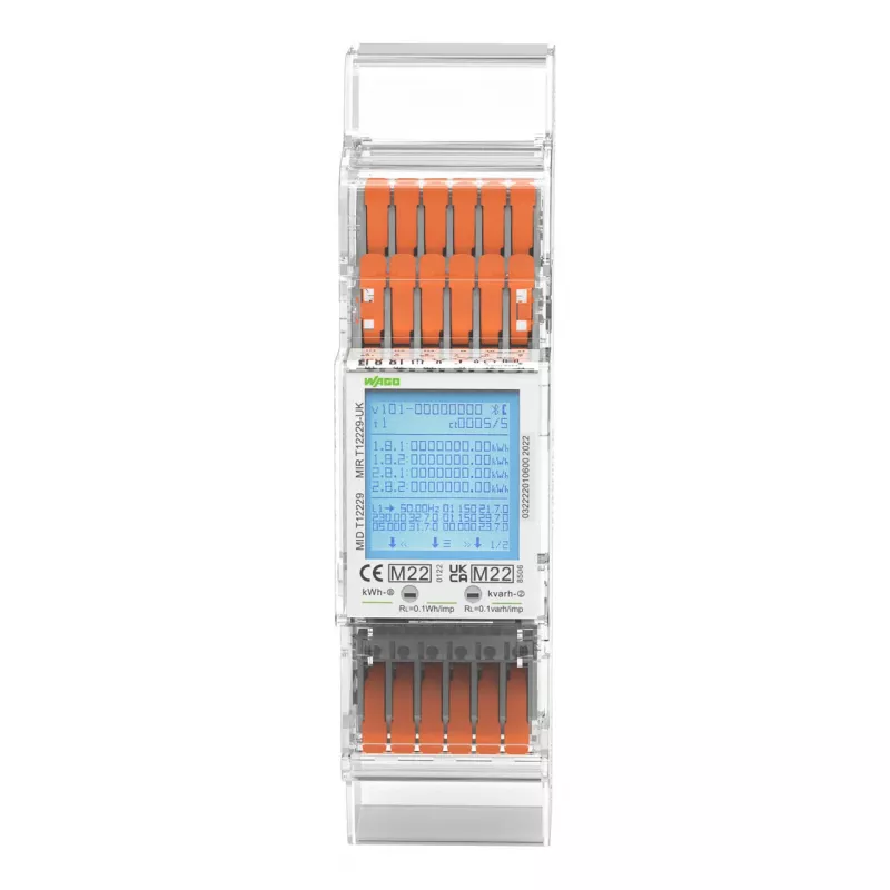 WAGO 879-3040 3-vaiheinen energiamittari MID-yhteensopiva
