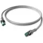 EasyLan DualBoot PushPull Cat.6a S/FTP verkkokaapeli 10 m - harmaa