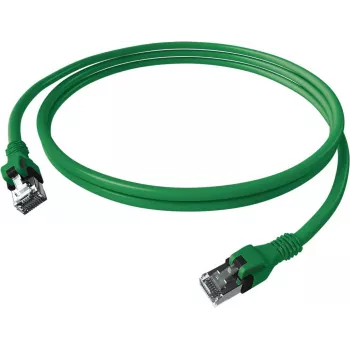 EasyLan DualBoot Push verkkokaapeli Cat.6A S/FTP vihreä 7,5 m