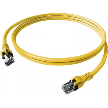 EasyLan saCon DualBoot -verkkokaapeli S/FTP Cat.6A keltainen 2,0 m