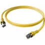 EasyLan saCon DualBoot -verkkokaapeli Cat.6A S/FTP keltainen 7,5 m