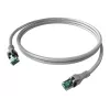 EasyLan saCon DualBoot -liitäntäkaapeli S/FTP oranssi 5,00 m Cat.6A