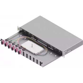ZVK Easylan kuituliitoskotelo Basic LSB1A114 1U 6x SC-Duplex OM4 RAL7035