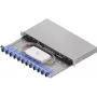 ZVK Easylan LWL -jatkoskotelo Basic 1U 12x SC-Duplex OS2 laatikko