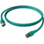 EasyLan FlexBoot patchkaapeli Cat.6A S/FTP saCon-liittimellä, turkoosi, 3 m