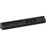 Bachmann CASIA 2 3x Schuko-pistorasia 1x USB-A ja 1x USB-C lataus 22W musta