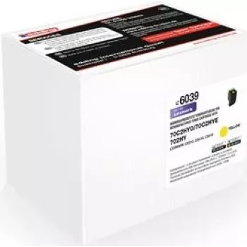 Edding EDD-6039 keltainen yhteensopiva värikasetti korvaa Lexmark 70C2HY0