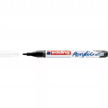 EDDING 5500 akryylitussi musta 0,7 - 1,0 mm 1 kpl