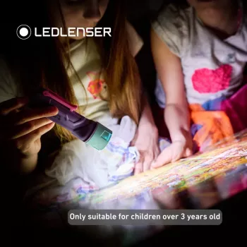 LEDLENSER Kidbeam4 lasten taskulamppu syreeni