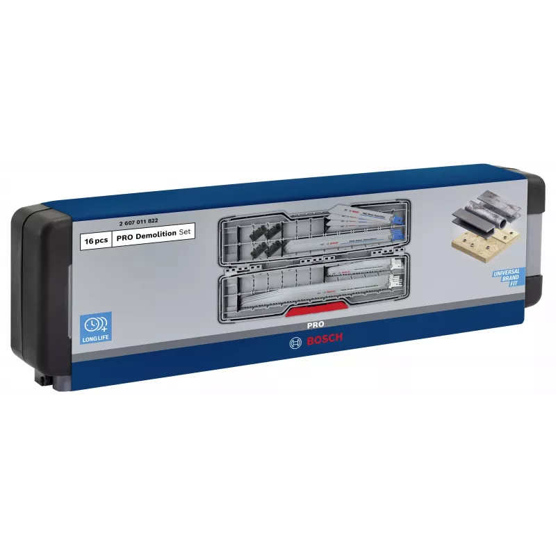 Bosch PRO Tough Box purkupuukkosahanteräsarja 16 kpl