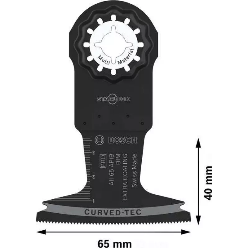 Bosch Professional PRO AII 65 APIB upotusleikkuuterä (StarlockPlus, BIM, 65 mm)