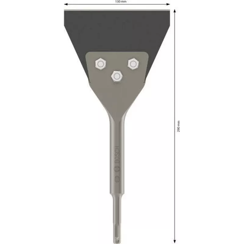 Bosch PRO SDS plus lattiankaavin 130x290 mm talttasovitin