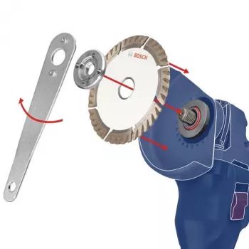 BOSCH katkaisulaikka ruostumattomalle teräkselle ja metallille, Ø 125 mm, 100 kpl ämpärissä (reikä 22,23 mm, A 60 T BF)