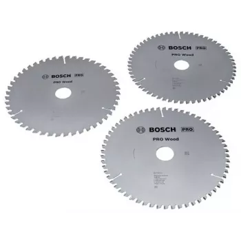 BOSCH POWERTOOLS PRO Wood pyörösahanterä 216 mm (3 kpl:n tarjouspakkaus)