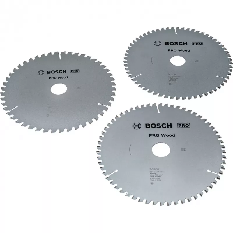 BOSCH POWERTOOLS PRO Wood pyörösahanterä 216 mm (3 kpl:n tarjouspakkaus)