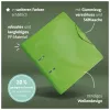 BRUNNEN WAVE -vipukansikansio kiivinvihreä muovi 7 cm DIN A4