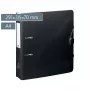 BRUNNEN WAVE Hebelaktenordner Onyx Black muovi 7,0 cm DIN A4
