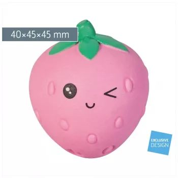 BRUNNEN Fruity Love pyyhekumi pinkki 1 kpl