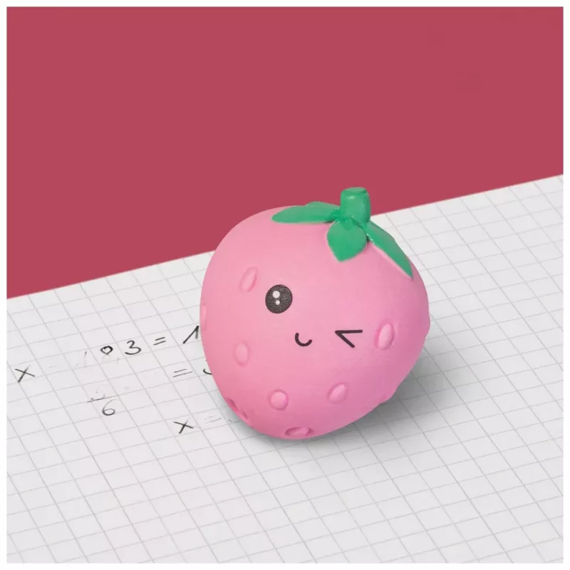 BRUNNEN Fruity Love pyyhekumi pinkki 1 kpl