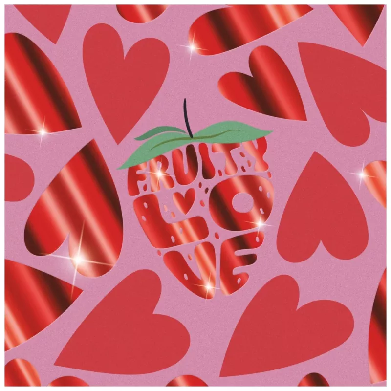 BRUNNEN Fruity Love Collection kansio A4 pinkki/punainen, 1 kpl (1041604522)