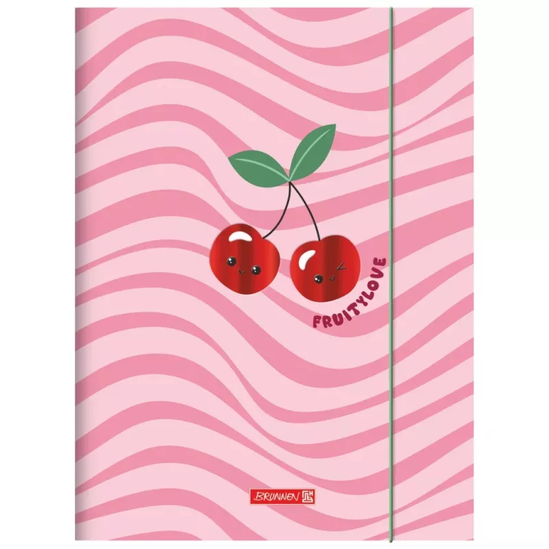 BRUNNEN Fruity Love Collection kokoelmakansio DIN A3 pinkki/punainen, 1 kpl (1047030522)