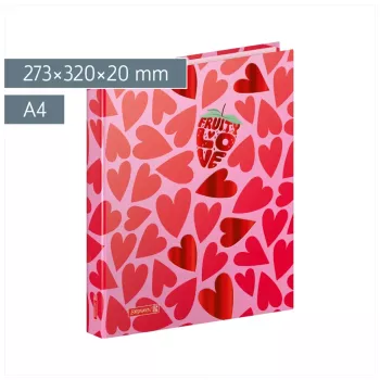 Brunnen Fruity Love rengaskansio pinkki