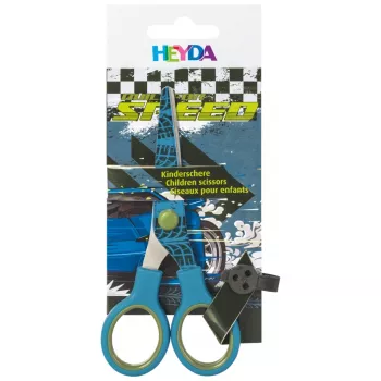 BRUNNEN Fast Wheels lasten sakset sininen/vihreä 13,0 cm