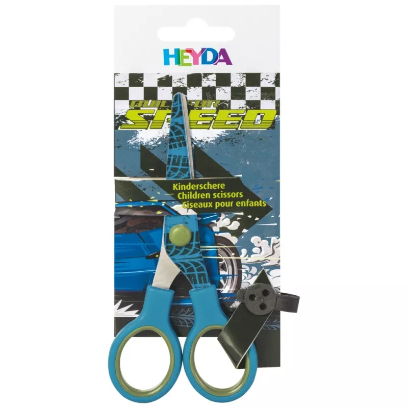 BRUNNEN Fast Wheels lasten sakset sininen/vihreä 13,0 cm
