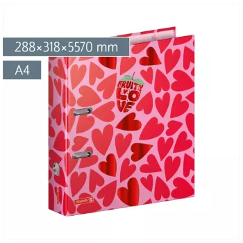 BRUNNEN Fruity Love motiivikansio 7,0 cm DIN A4, 1 kpl