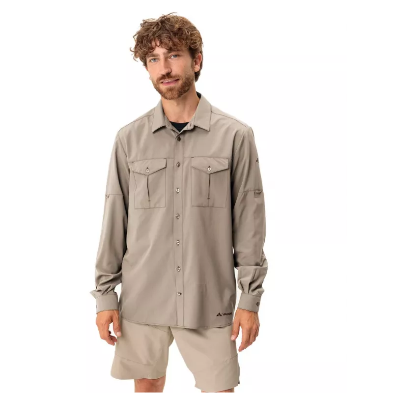 Vaude Rosemoor LS Shirt II - Linen - koko M