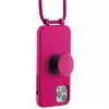 Just Elegance PopGrip Case Apple iPhone 12 / iPhone 12 Pro 6,1 inch - Orchid Flower Pink (30090)
