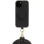 Just Elegance 3-in-1 PopGrip kotelo Apple iPhone 15, 6,1 tuuman näyttö, musta