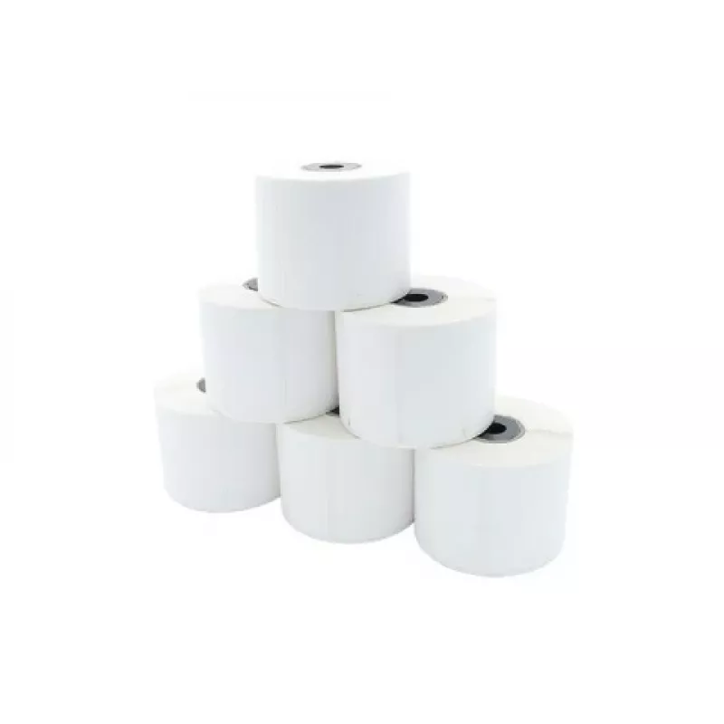 ARTDEV lämpötulostettava tarrarulla 56x25mm D79mm ydin 12/25 1000 tarraa/rulla