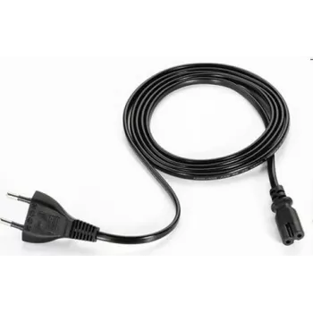 ARTDEV virtakaapeli Euro-pistoke IEC C7 Figure-8 musta 2-napainen 1,8 m